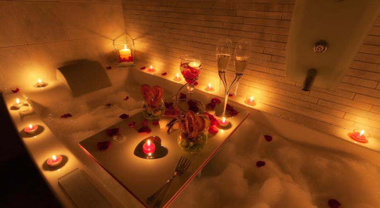 Cómo decorar el baño para el día el de los enamorados