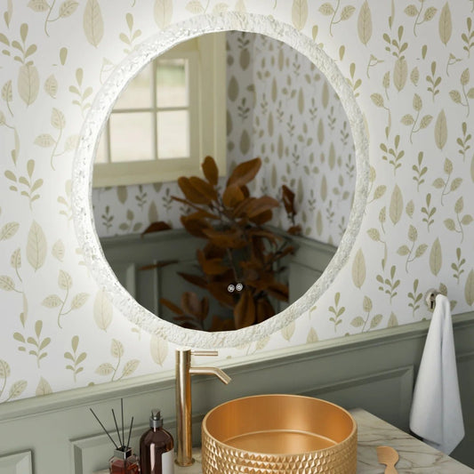Espejo redondo decorativo Donna
