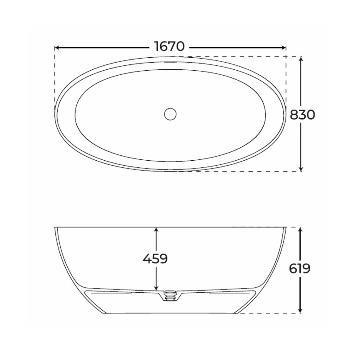 Bañera moderna Kairi - Thebath