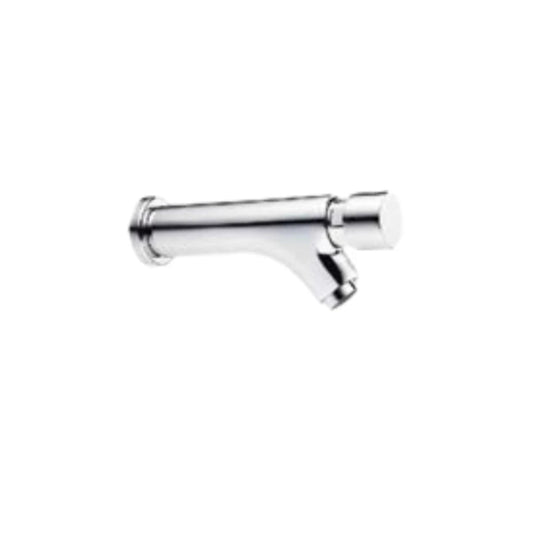 Grifo de lavabo temporizado de pared cromo - Thebath