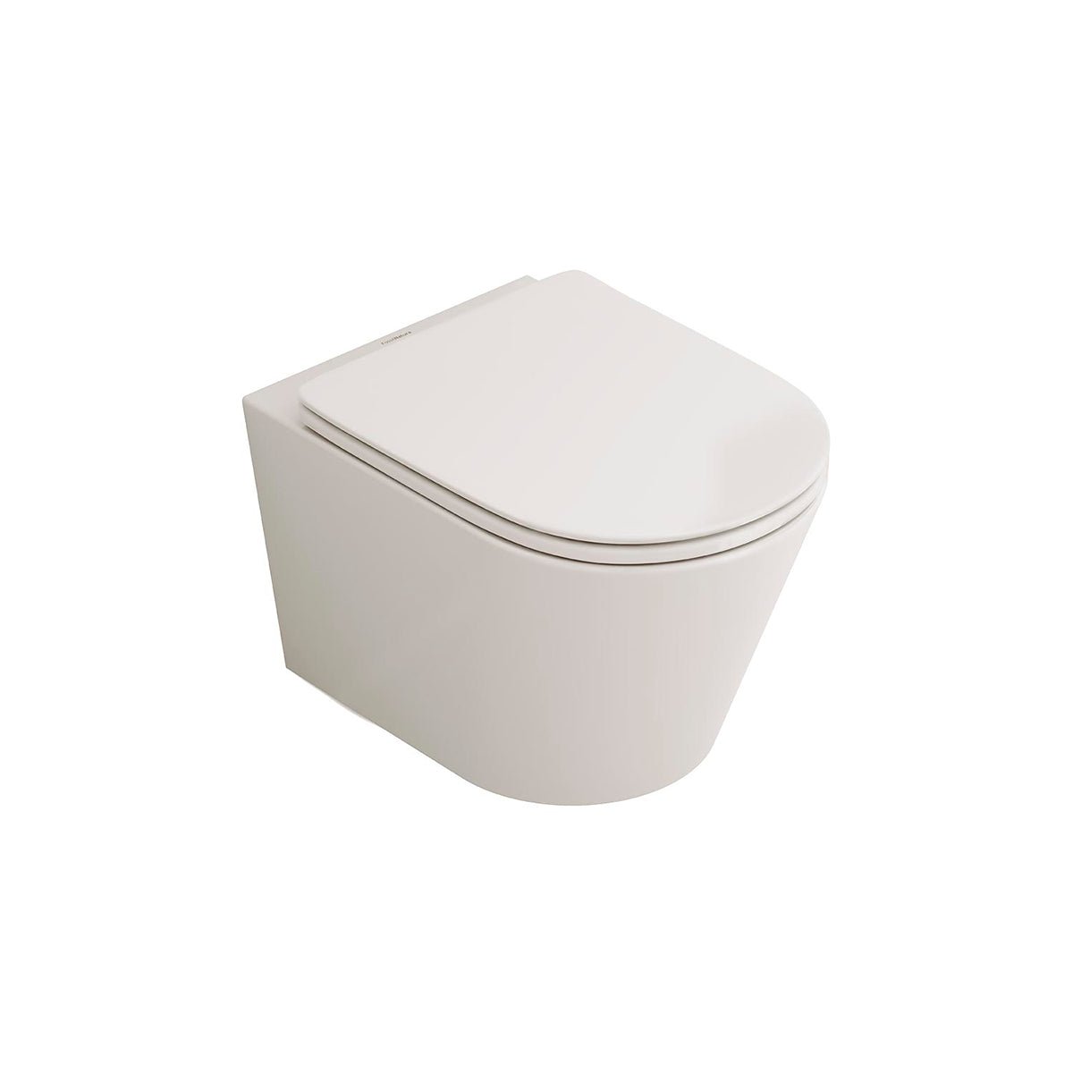 Inodoro suspendido blanco mate Bolonia - Thebath