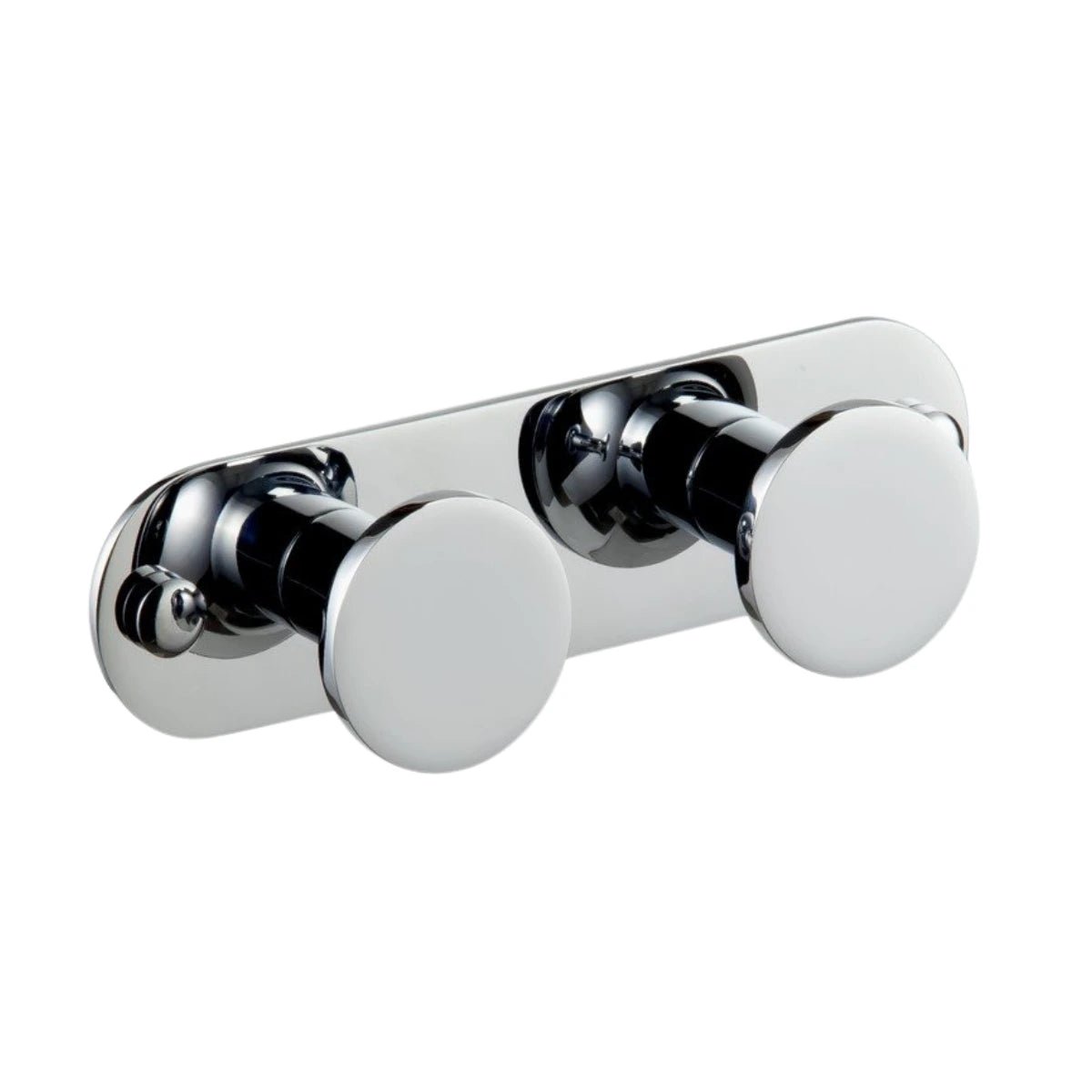 Perchero doble de acero inoxidable - Thebath