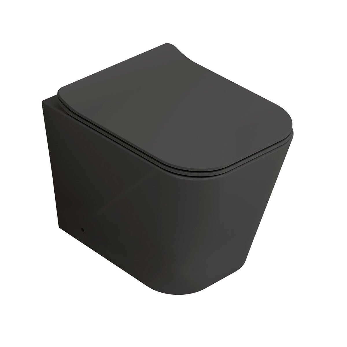 Inodoro compacto negro mate Florencia - Thebath