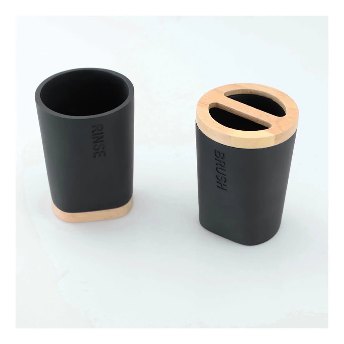 Accesorios baño negro mate