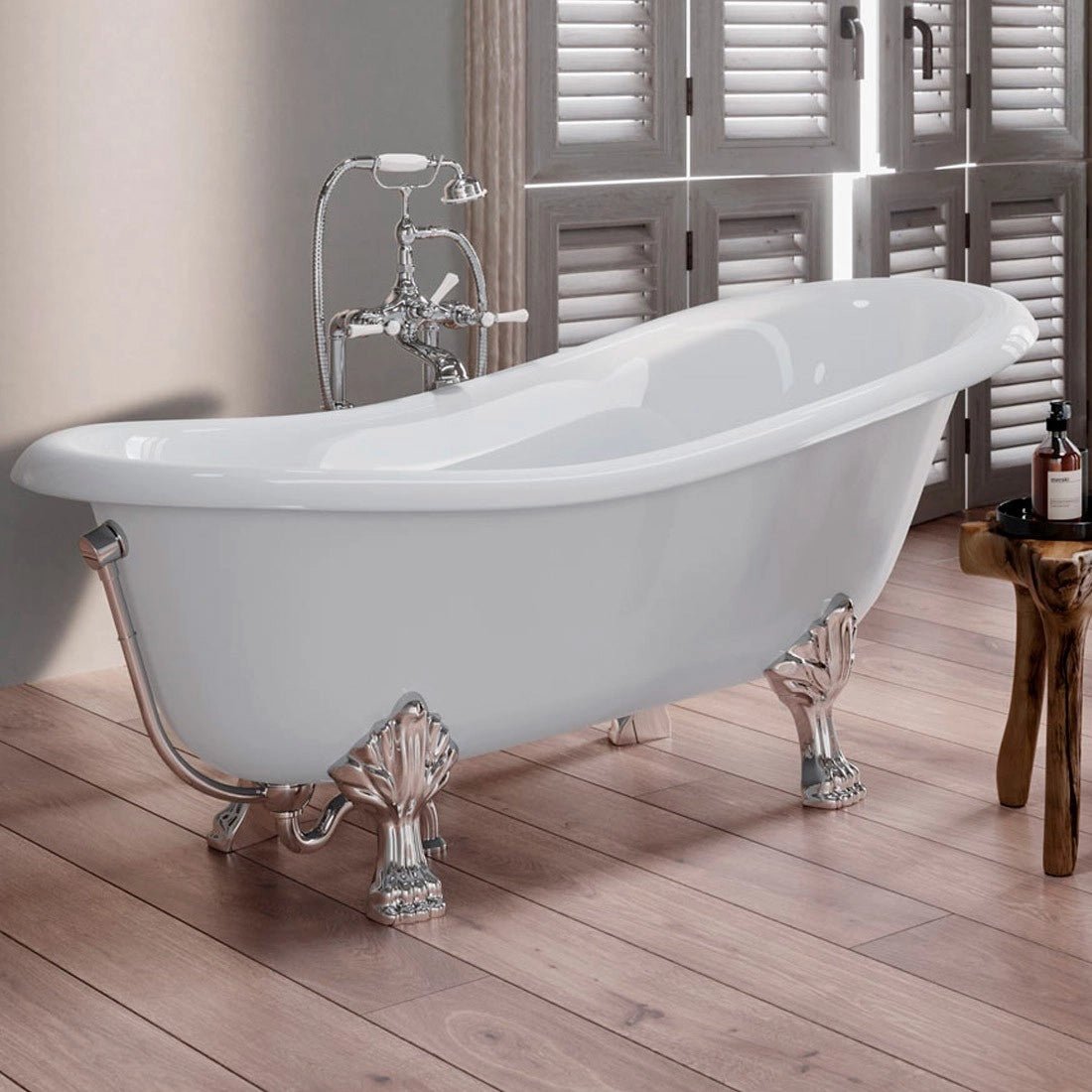 Bañera vintage con patas Andromeda