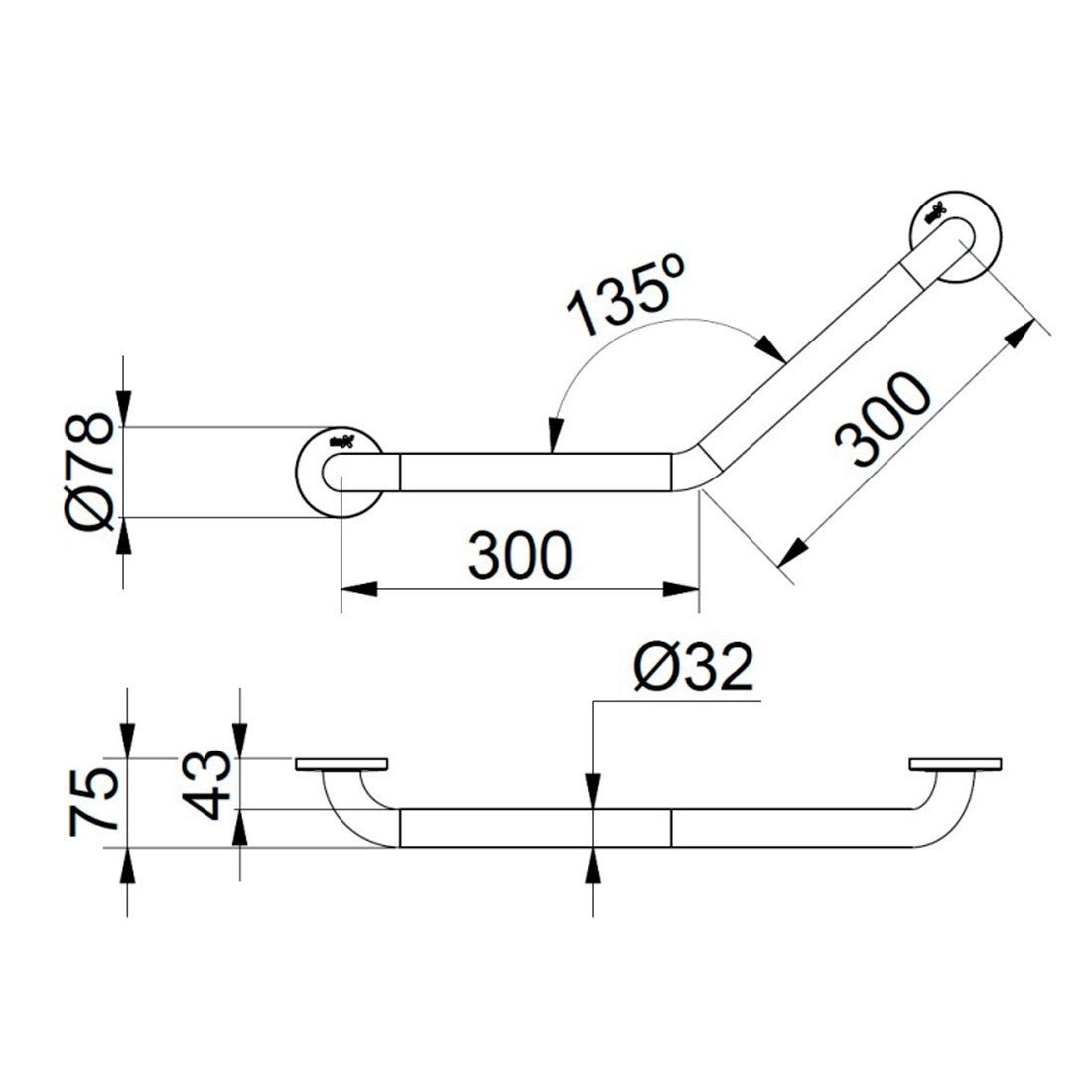 Barra de soporte Epoxi