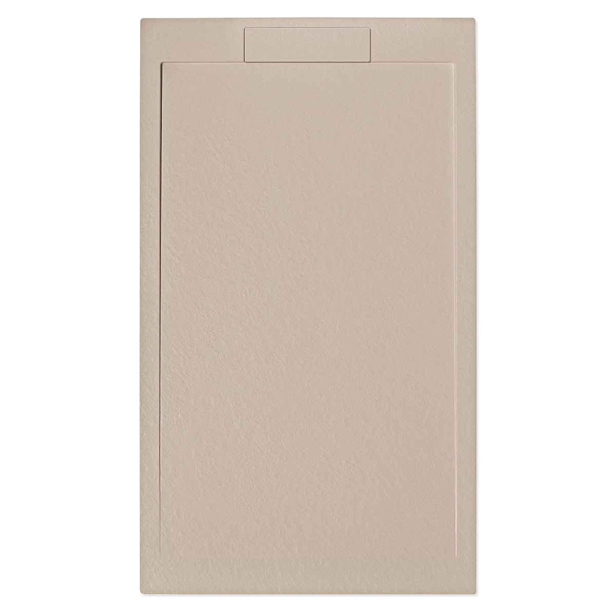 Plato de ducha resina textura pizarra Carnac - Thebath