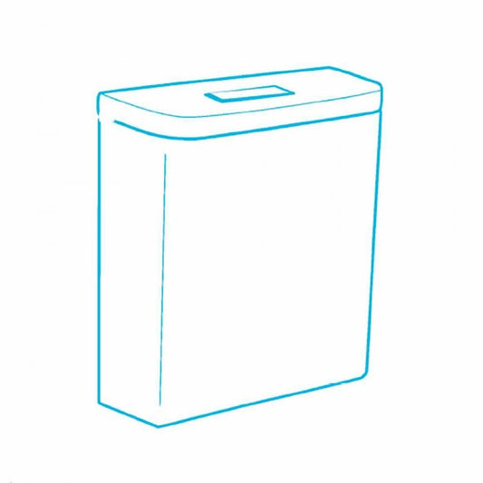 Cisterna (sin mecanismo) para inodoro Otium - Thebath