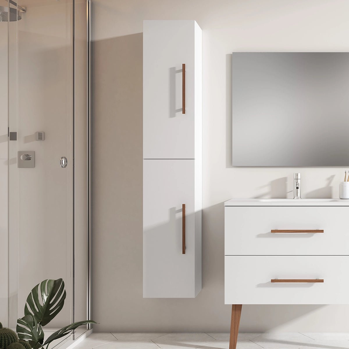 Columna baño con patas Fusta - Thebath