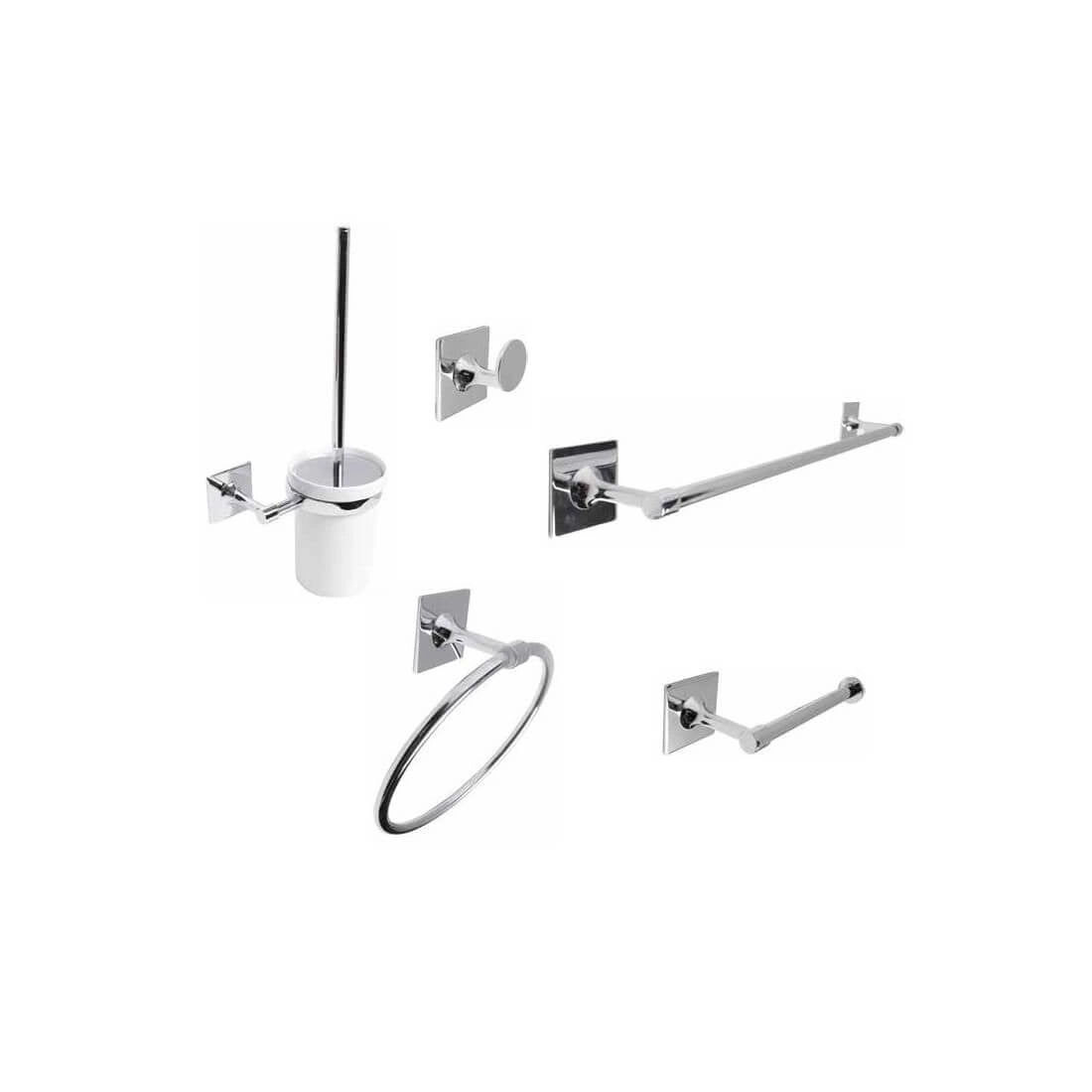 Conjunto accesorios baño Plain