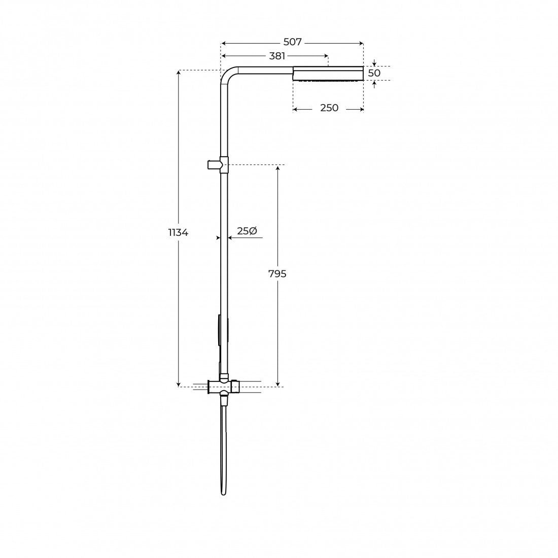 Conjunto de ducha Coral