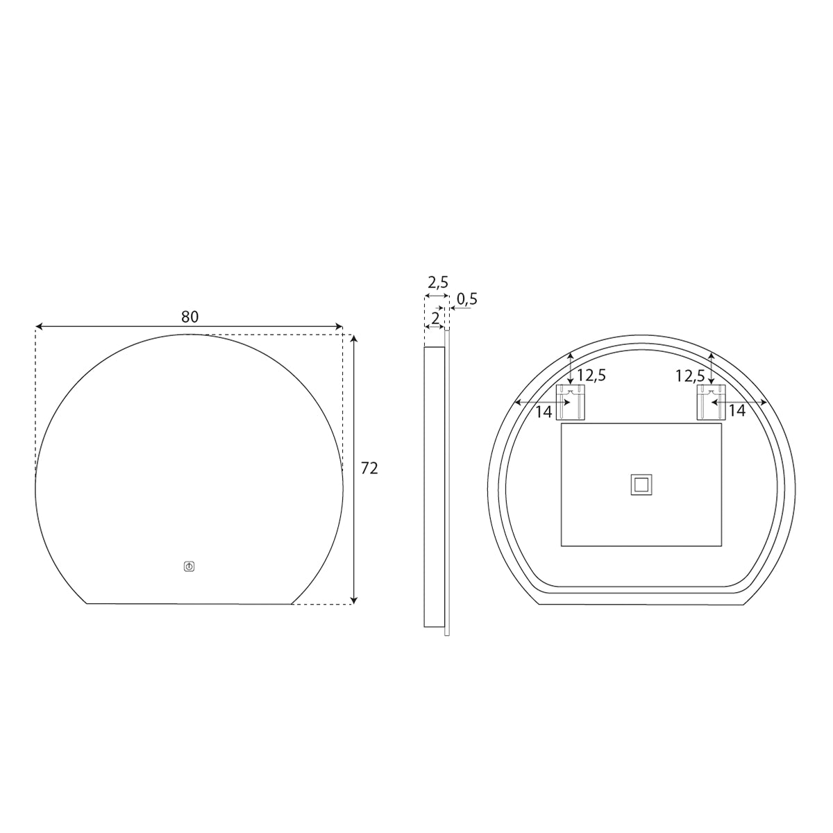 Espejo baño Eolo - Thebath