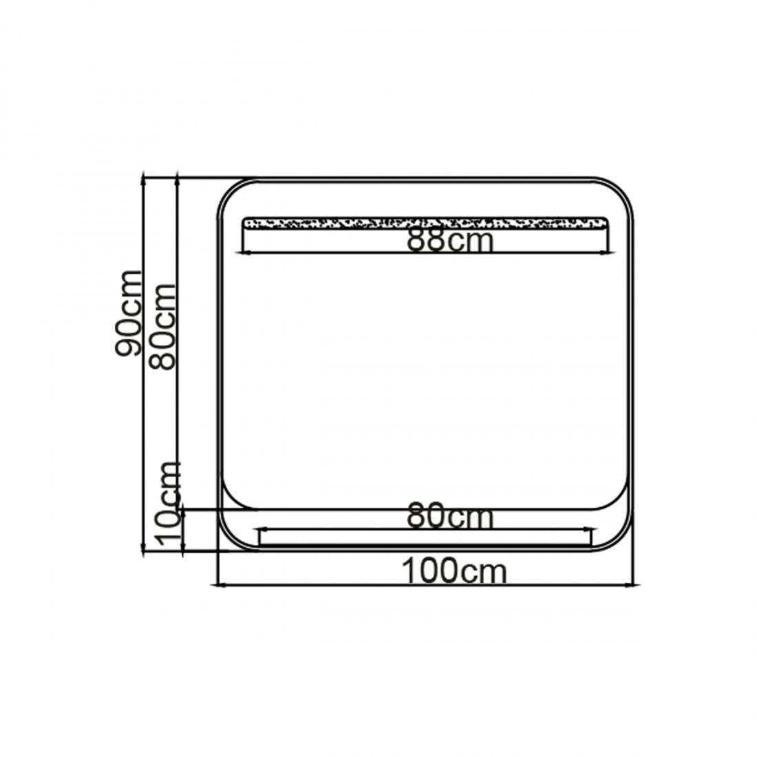 Espejo baño carga Wireless Concept