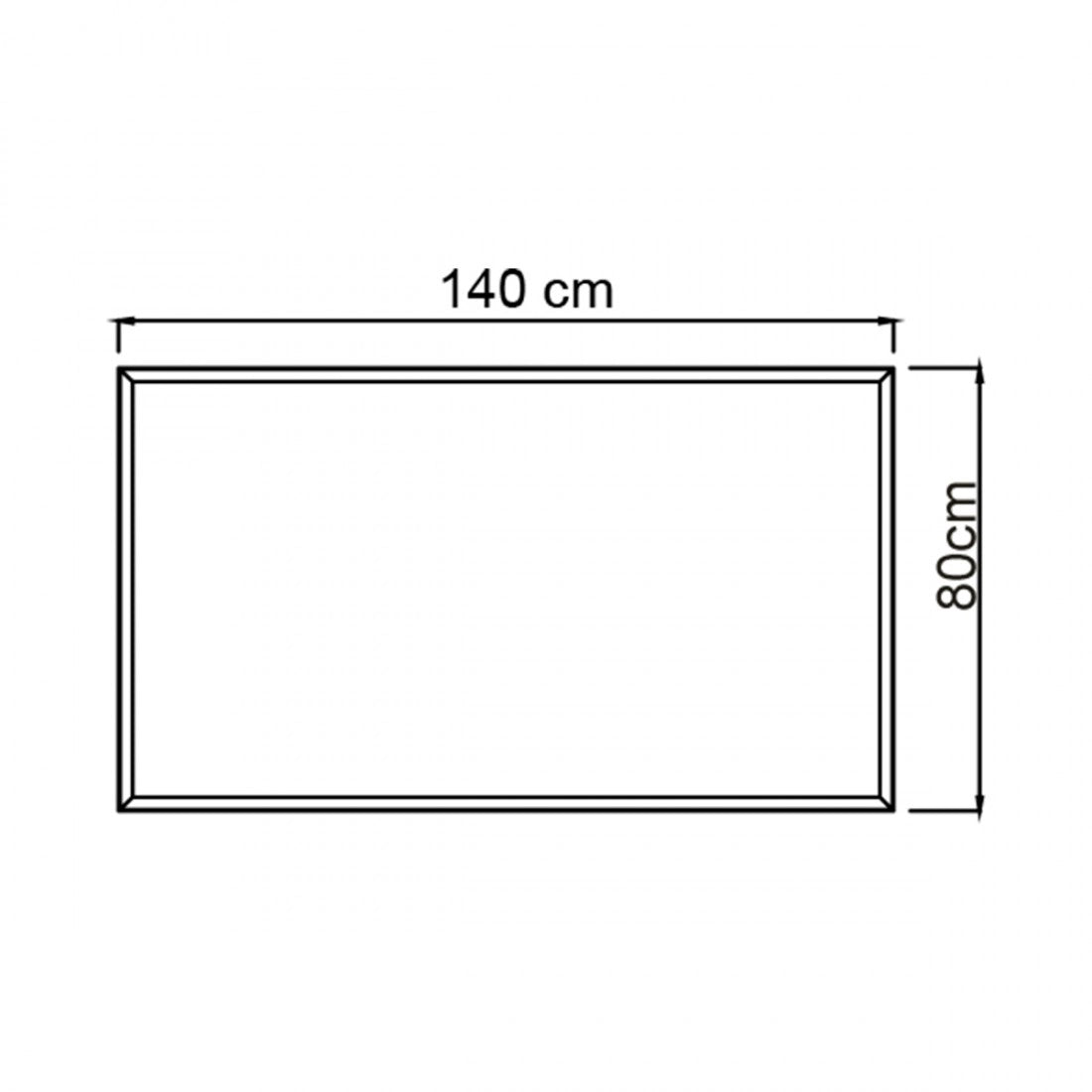 Espejo retroiluminado California oro cepillado