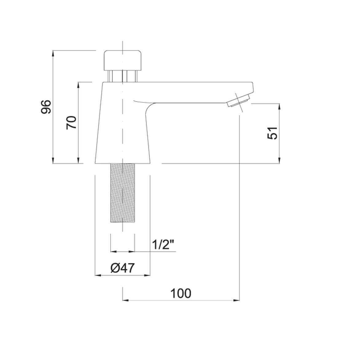Grifo con cierre temporizado