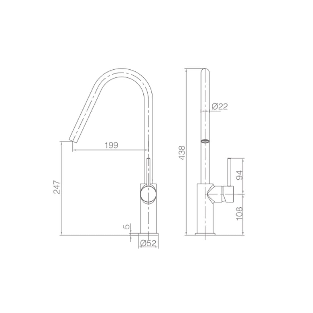 Grifo de cocina Kenia