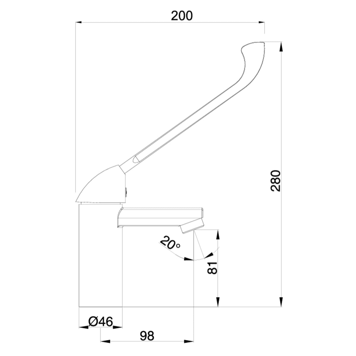 Grifo maneta clínica - The Bath