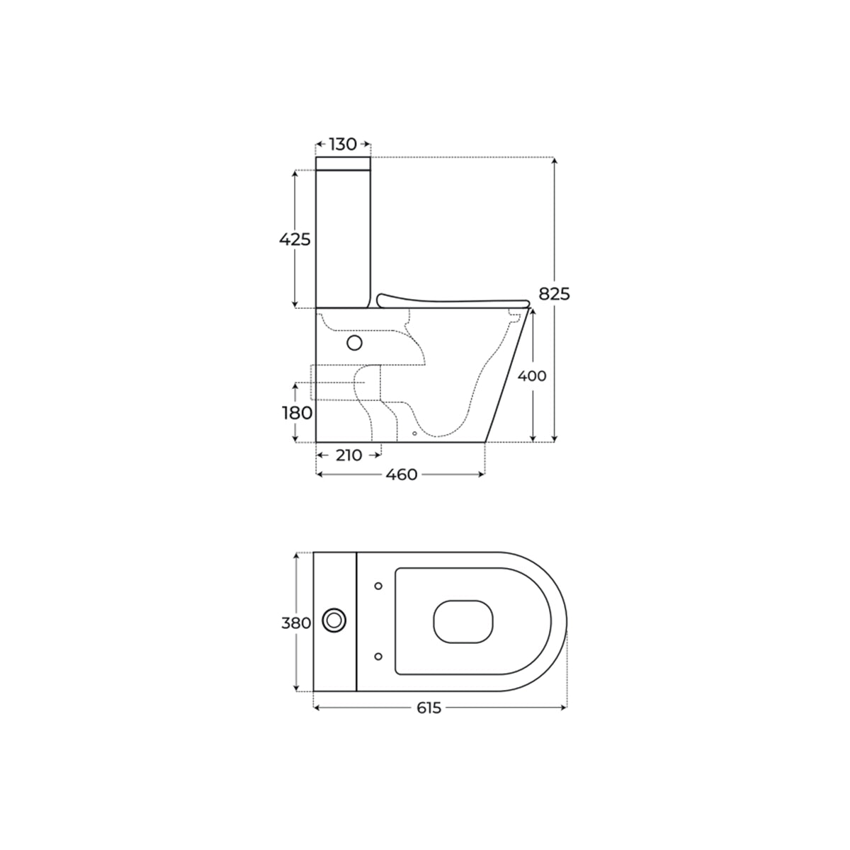 Inodoro a suelo Frades - Thebath