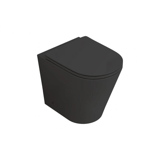 Inodoro compacto Bolonia negro mate