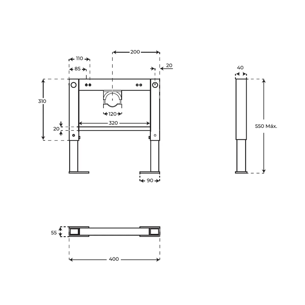 Inodoro inteligente suspendido Lyra - Thebath