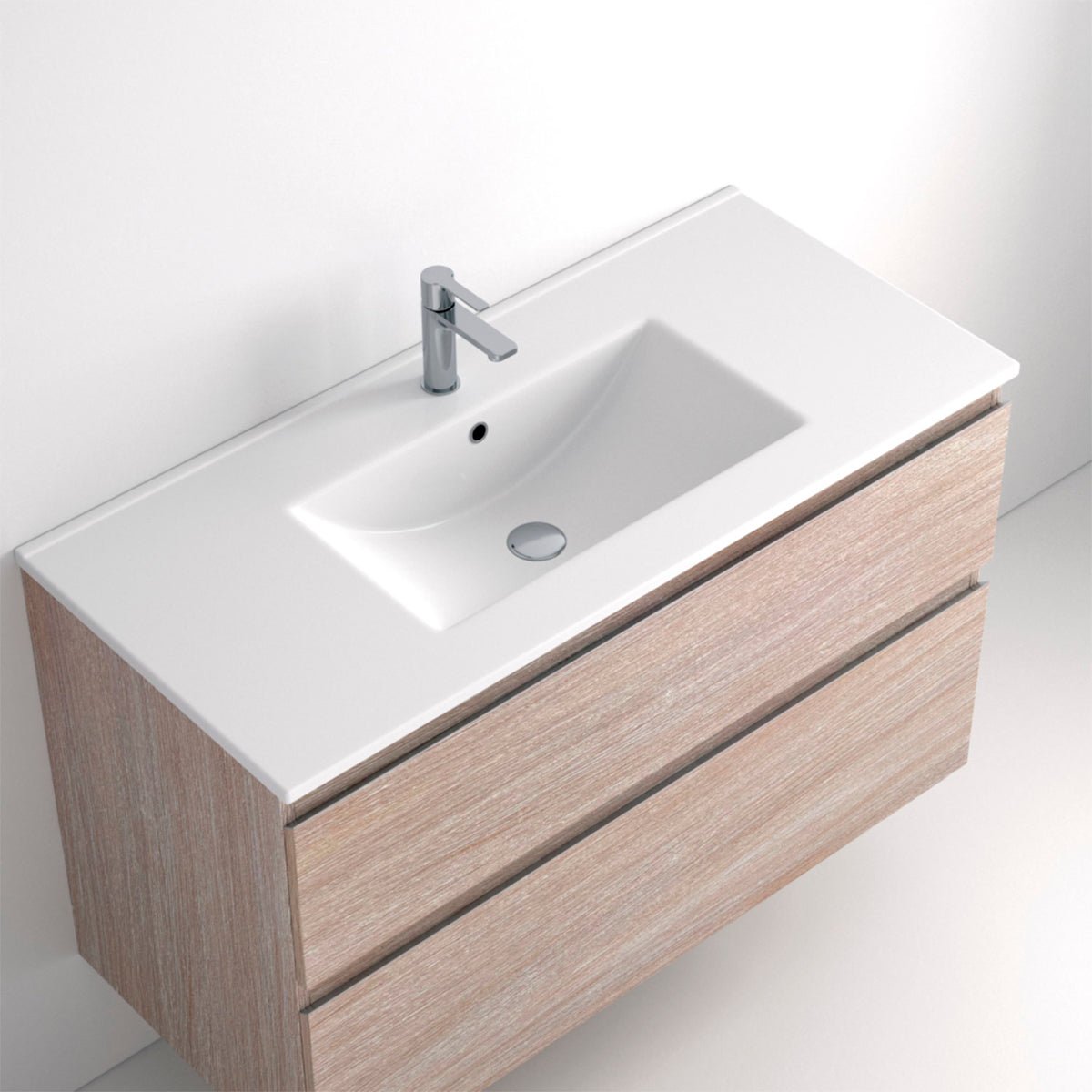 Lavabo cerámico sobre mueble Plus - Thebath