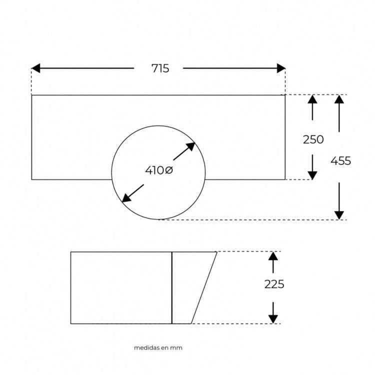 Lavabo de diseño Milan