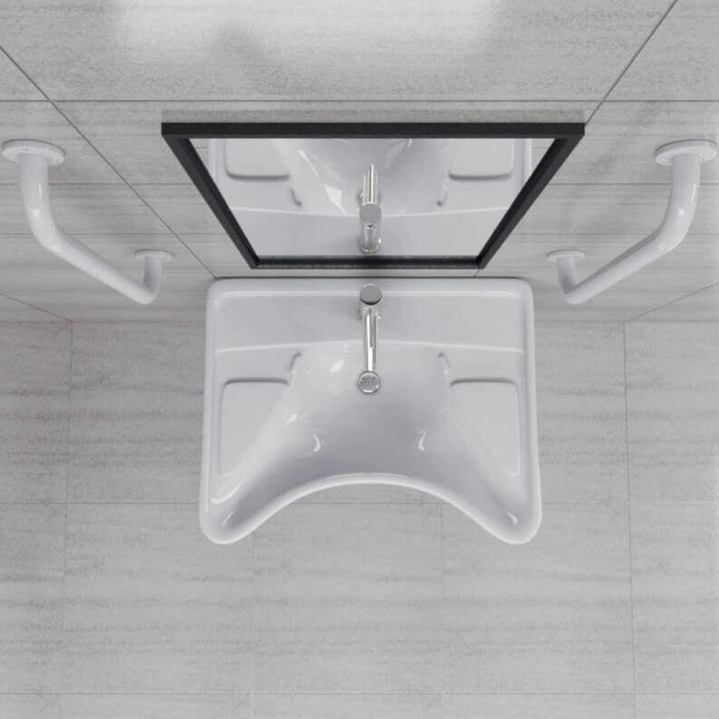 Lavabo PMR con fijaciones