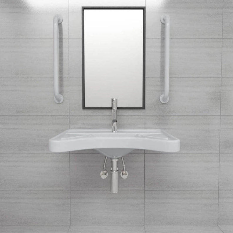 Lavabo PMR con fijaciones