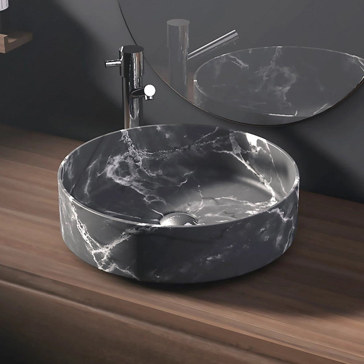 Lavabo sobre encimera Como