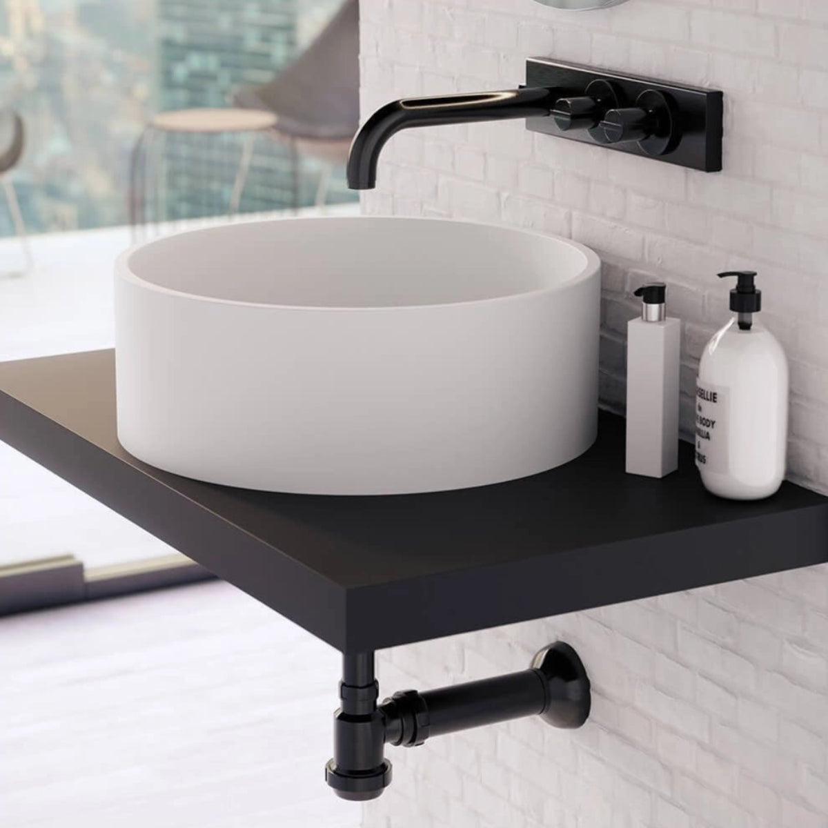 Lavabo sobre encimera Sía