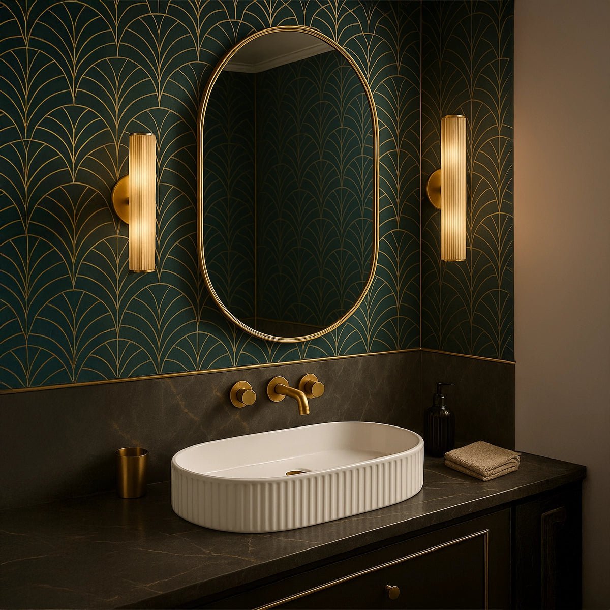 Lavabo sobrencimera ovalado Kona - Thebath