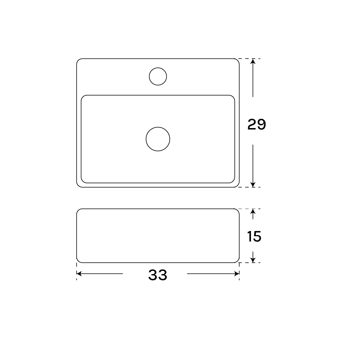 Lavabo suspendido Conil - Thebath
