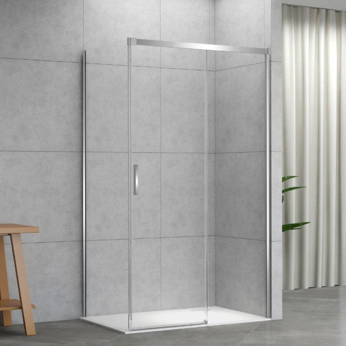 Mampara de ducha rectangular Safi