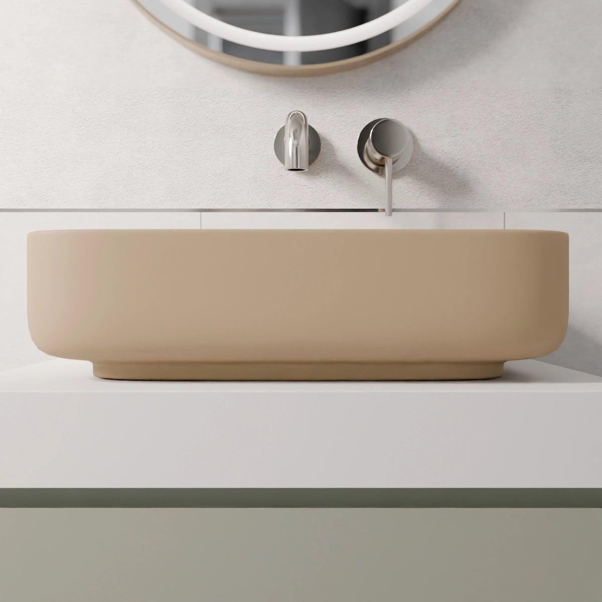 Lavabo marrón Jana - Thebath