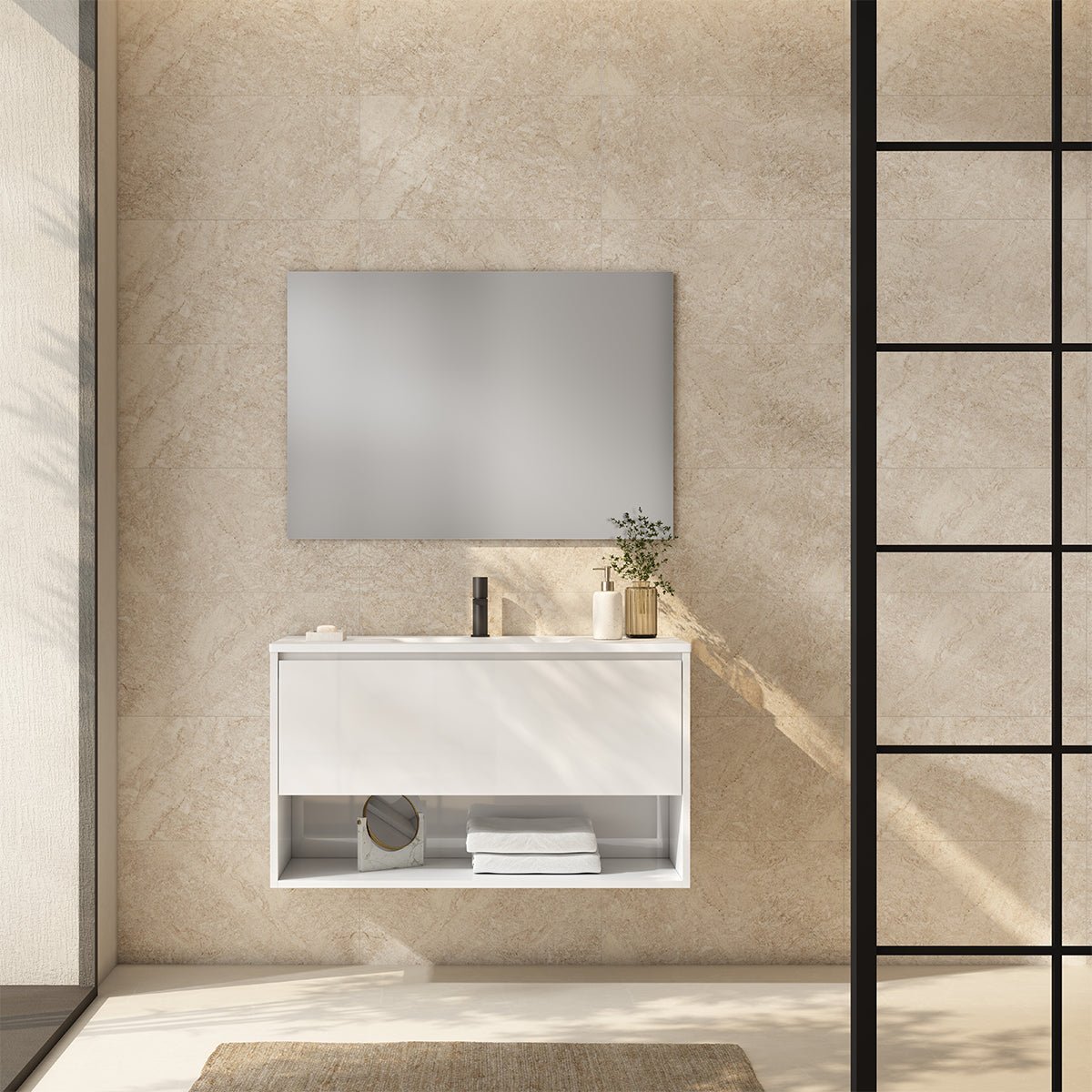 Mueble baño con lavabo incluido Yera - Thebath