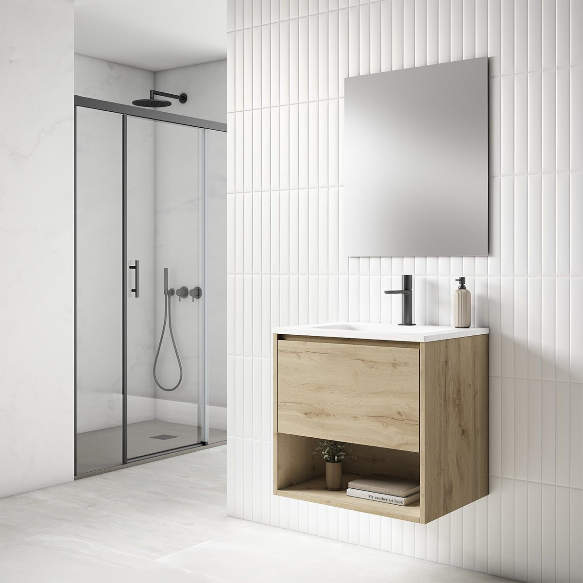 Mueble baño con lavabo incluido Yera - Thebath