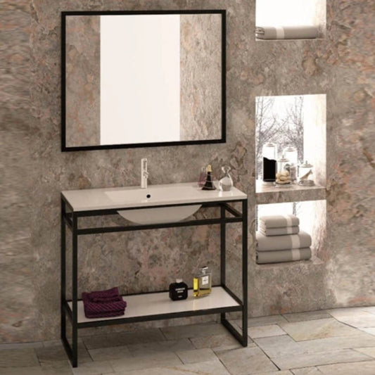 Mueble con toallero