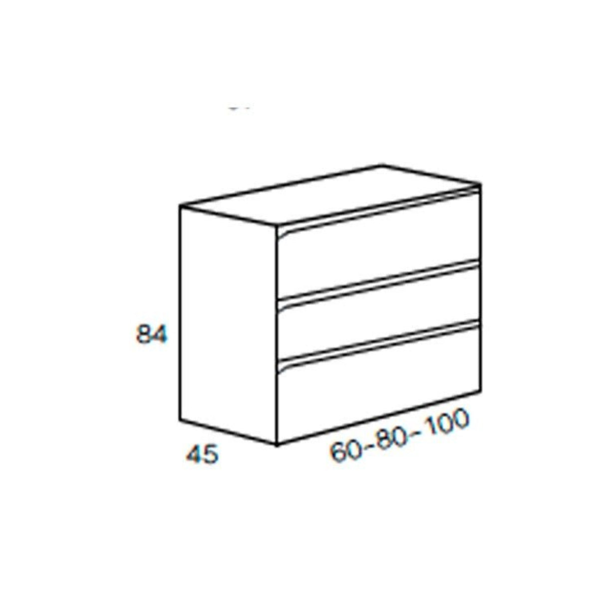Mueble de baño con patas Mikonos
