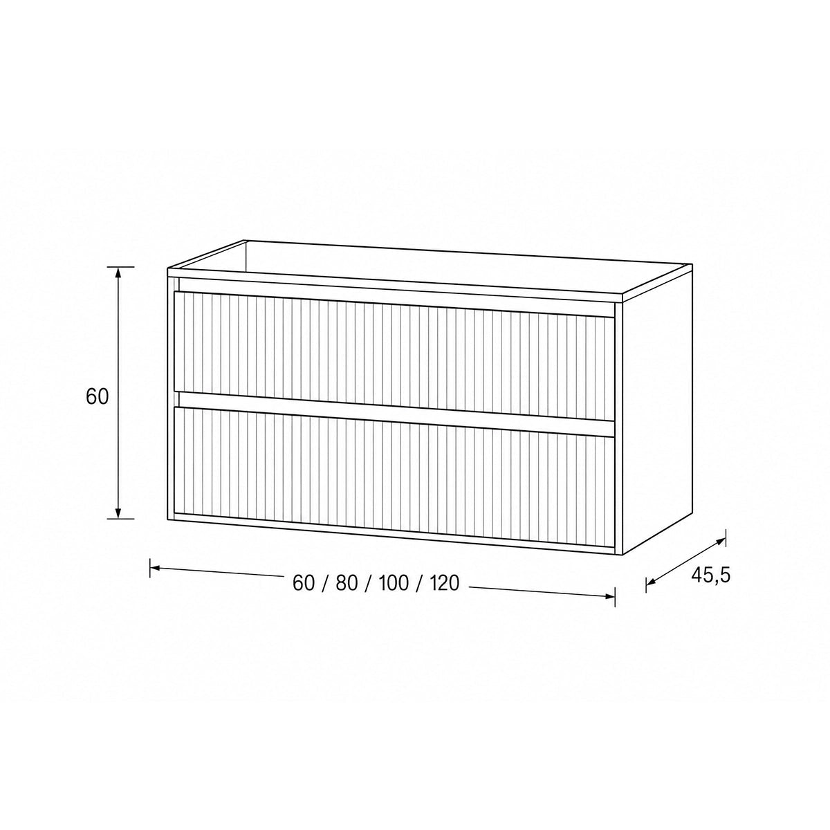Mueble de baño elegante Novus - The Bath