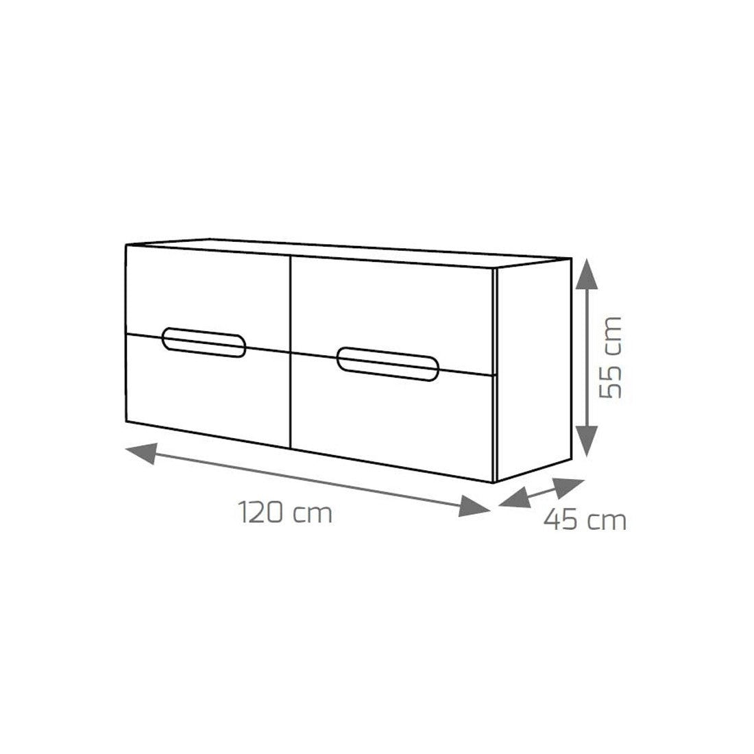 Mueble de baño de diseño Moscu