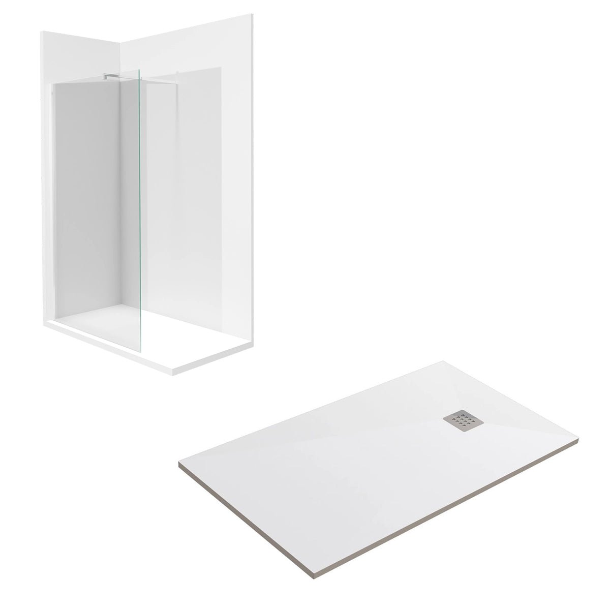 Conjunto mampara y plato de ducha - Thebath