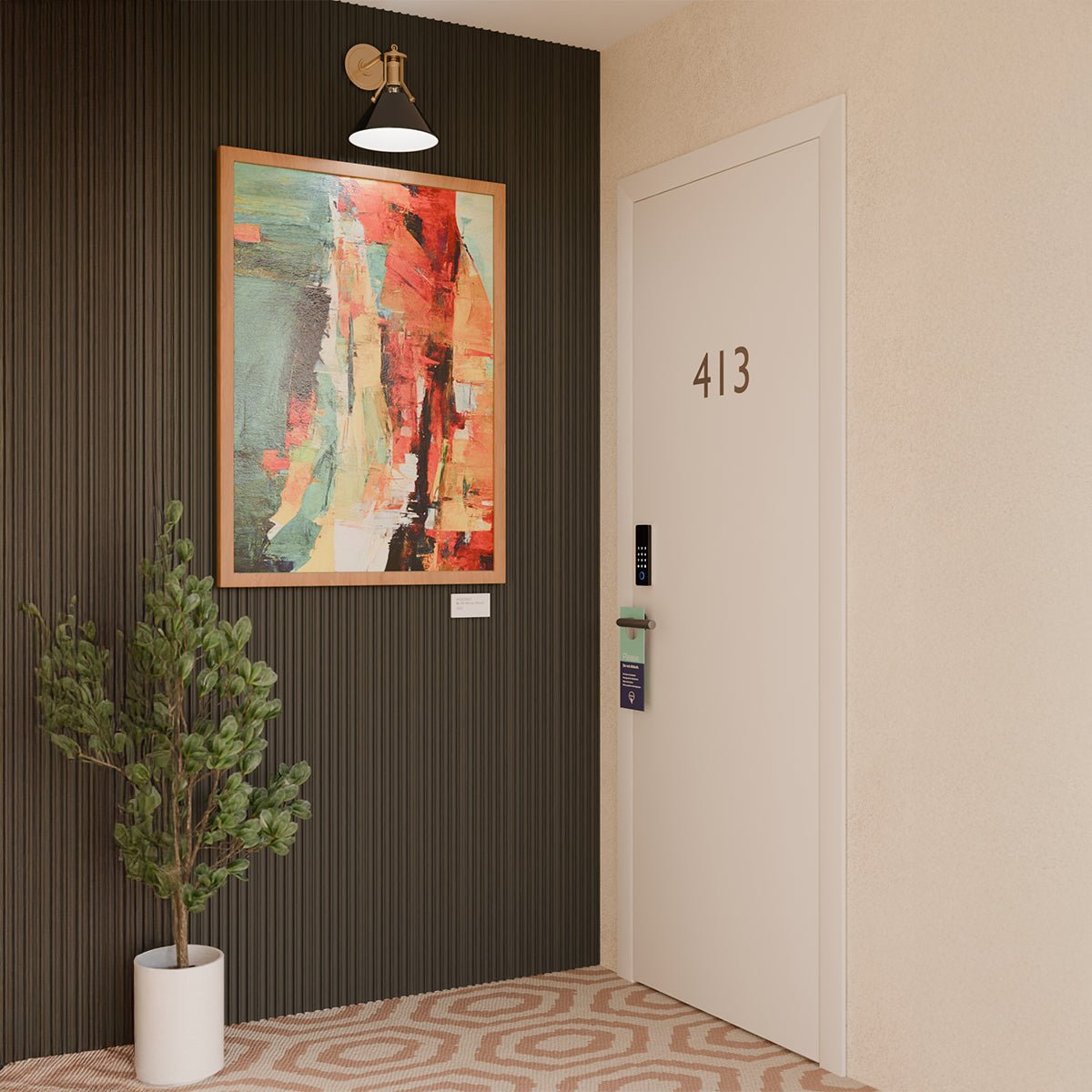 Panel de pared WPC Metalizado Cepillado - Thebath