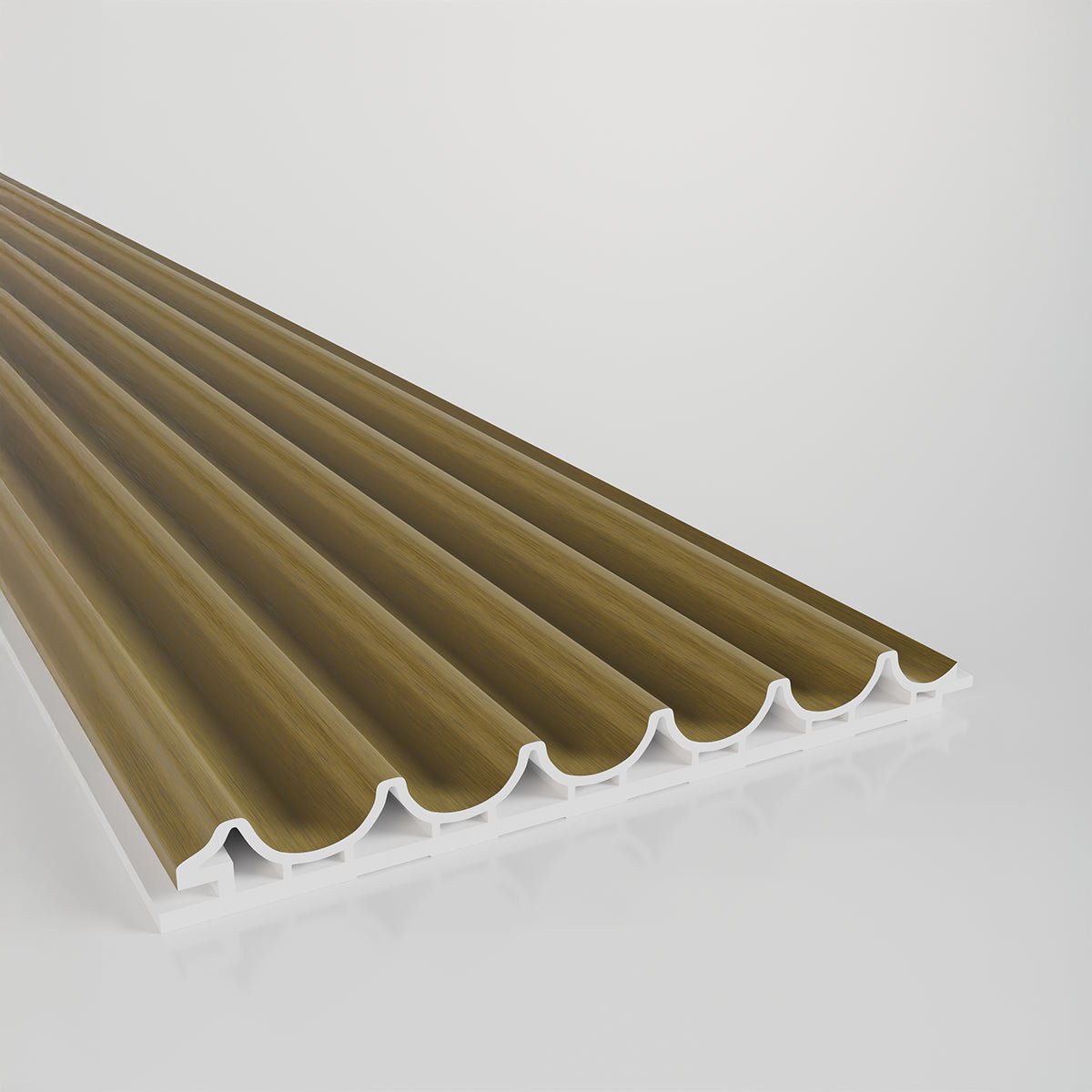 Panel de pared WPC Metalizado Cepillado - Thebath