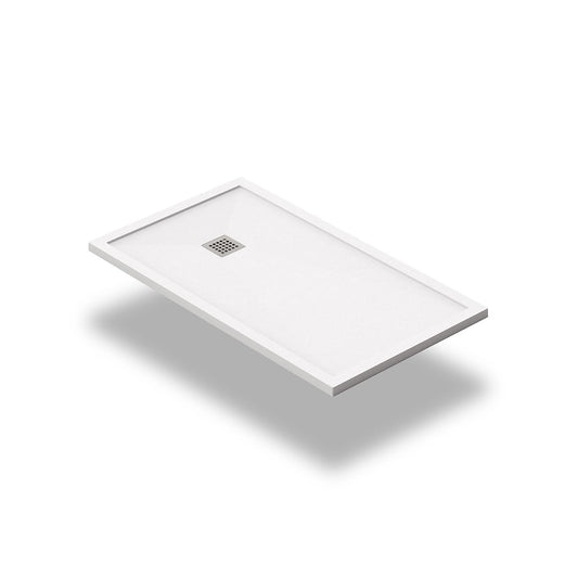 Plato de ducha resina textura pizarra Bay