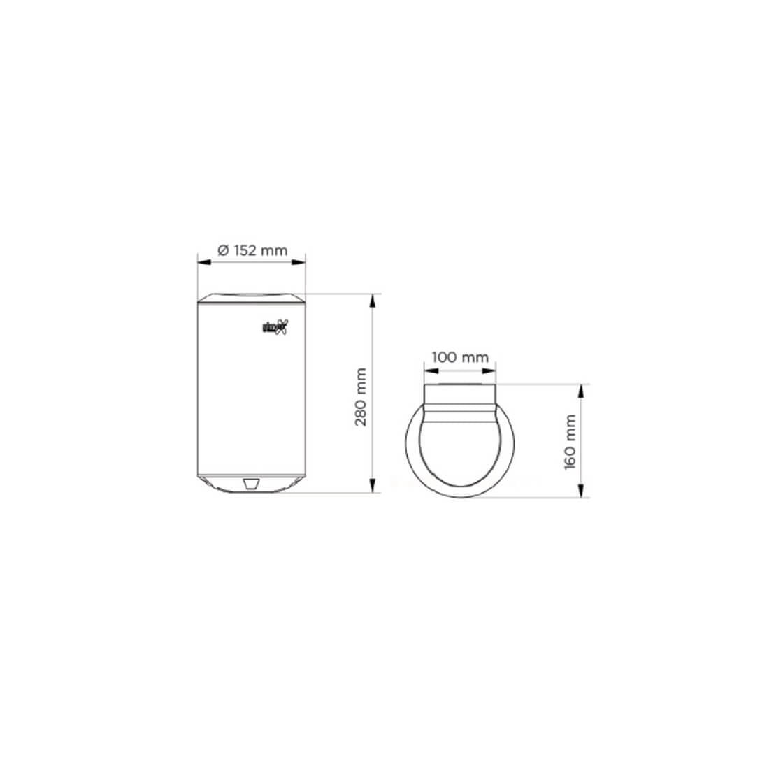 Secador de manos eléctrico QUICKFLOW