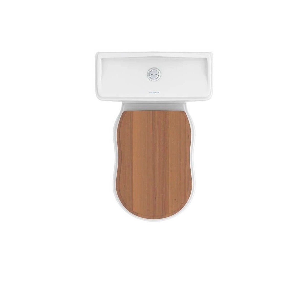 Tapa madera Atenas acabado nogal claro (incl. herrajes) - Thebath