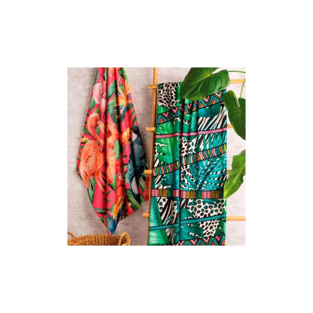 Toalla de playa Tropical