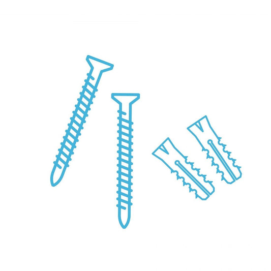 Tornillería de sujeción a suelo para inodoro Otium - Thebath