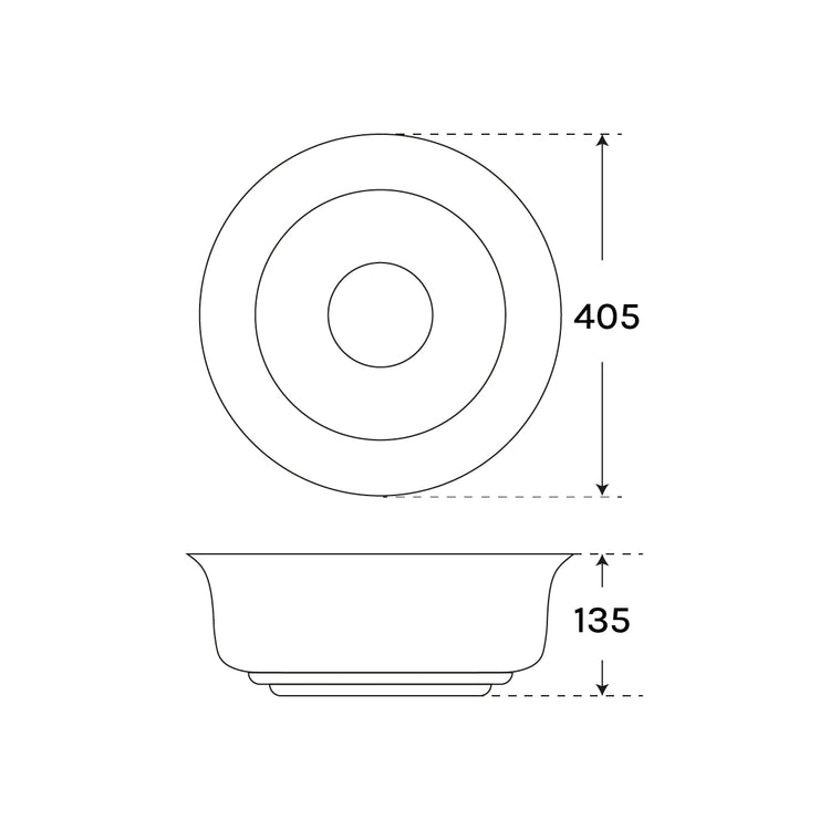Vasija de baño Moana