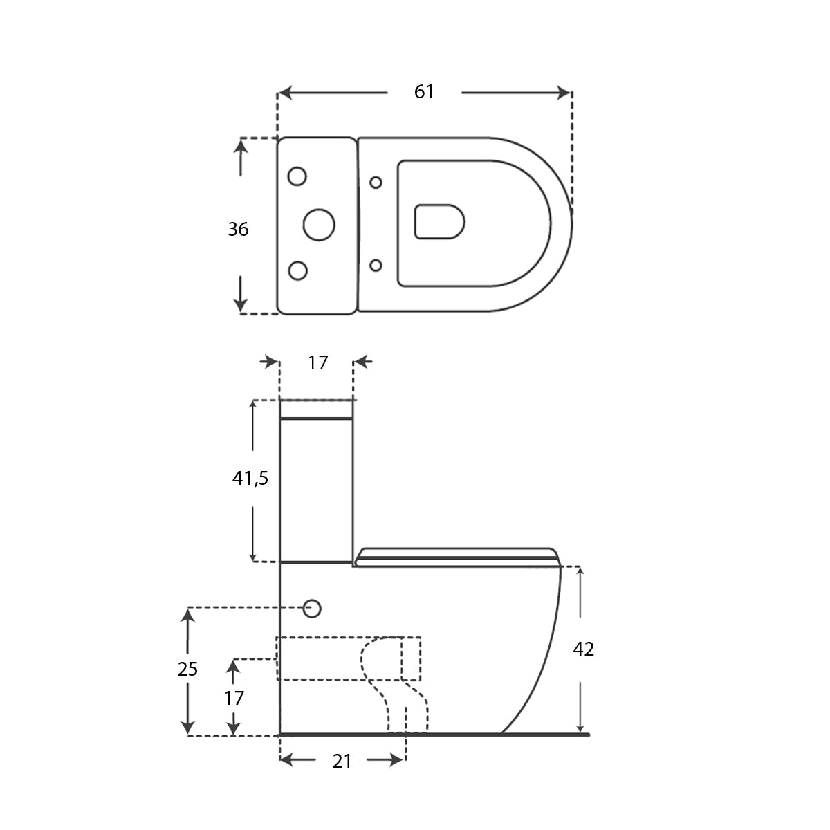 Wc blanco mate Zafra - The Bath